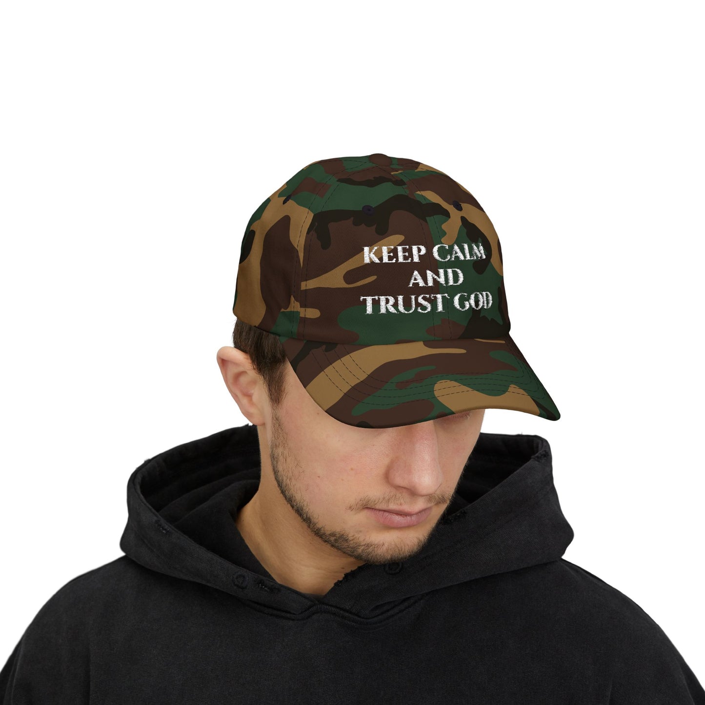Trust God Dad Cap