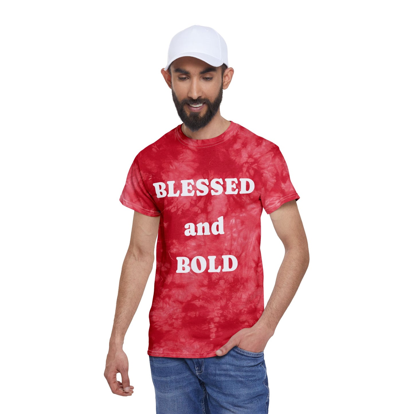Blessed and Bold Tie-Dye Tee