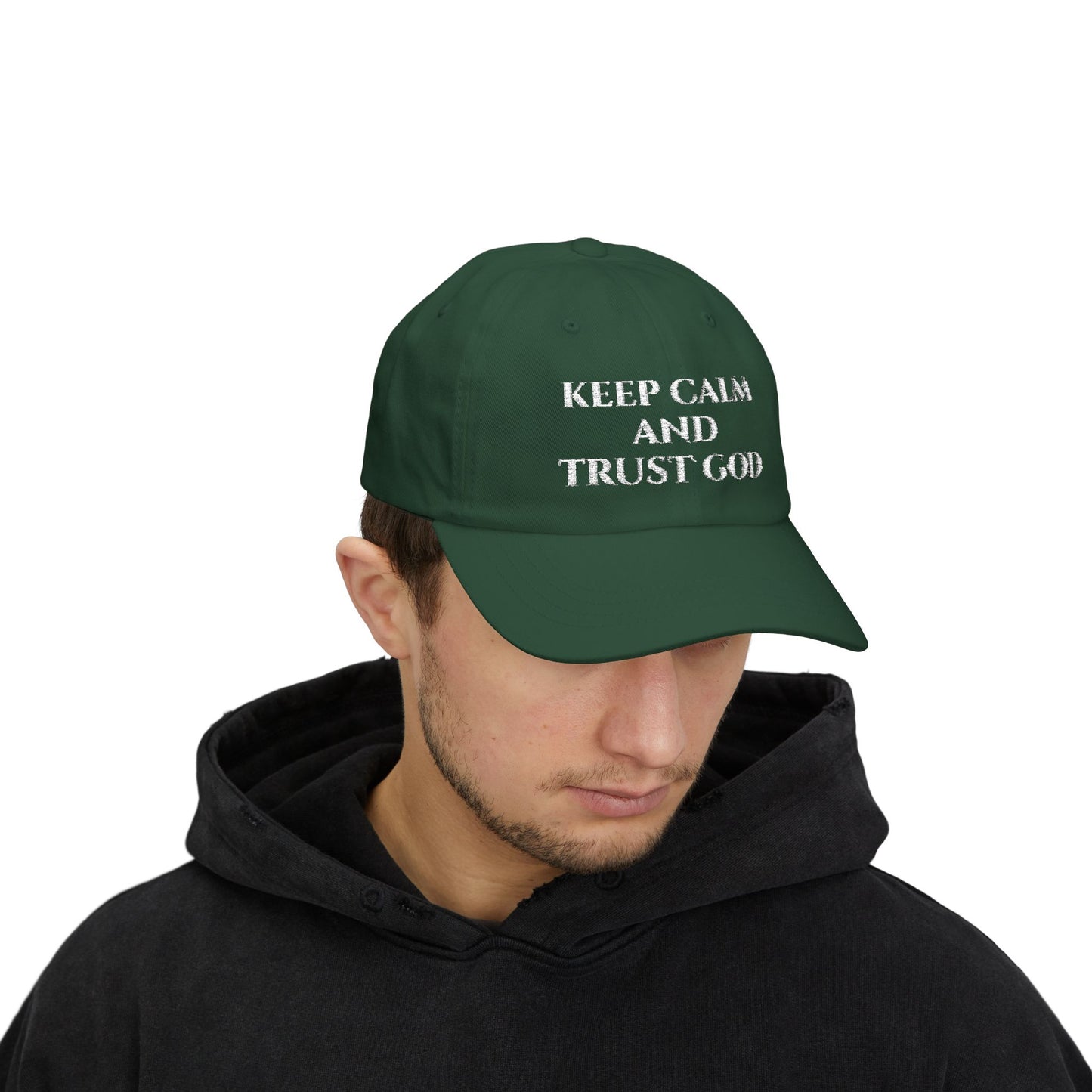 Trust God Dad Cap
