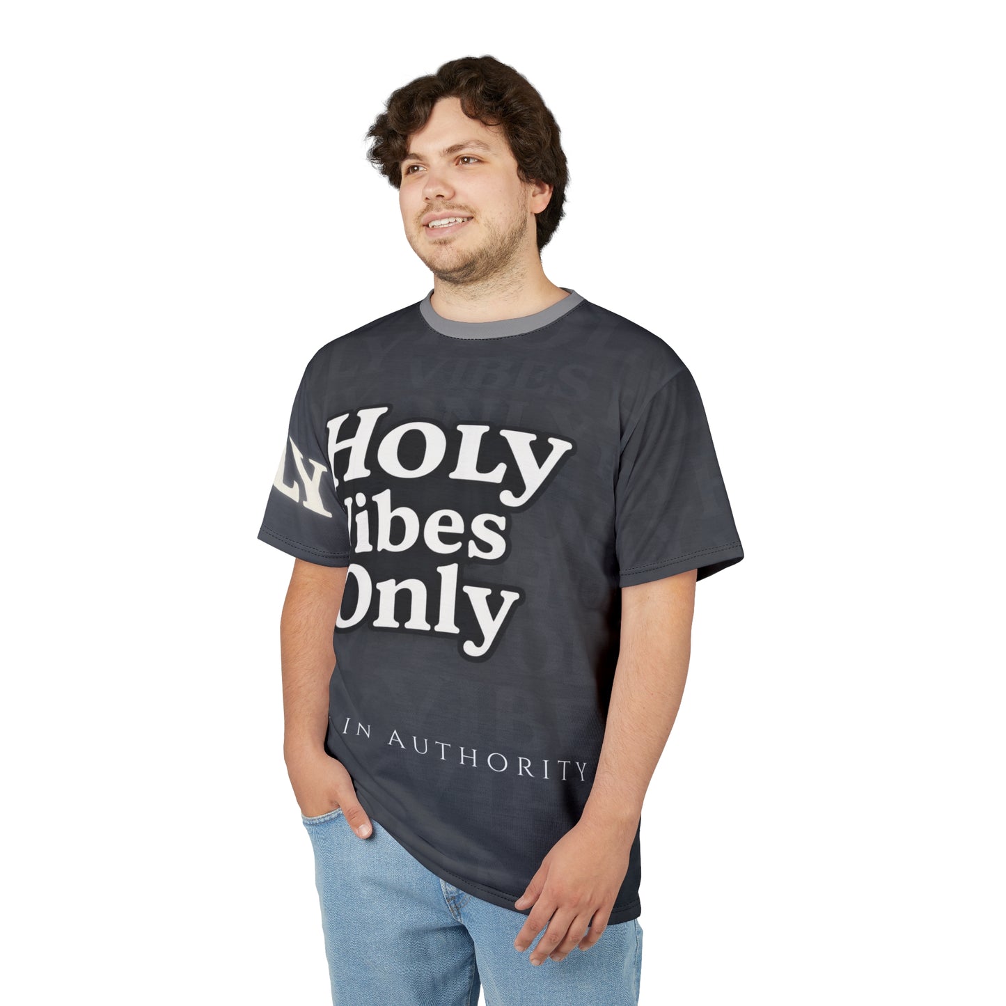 Holy Vibes Only Bold Tee