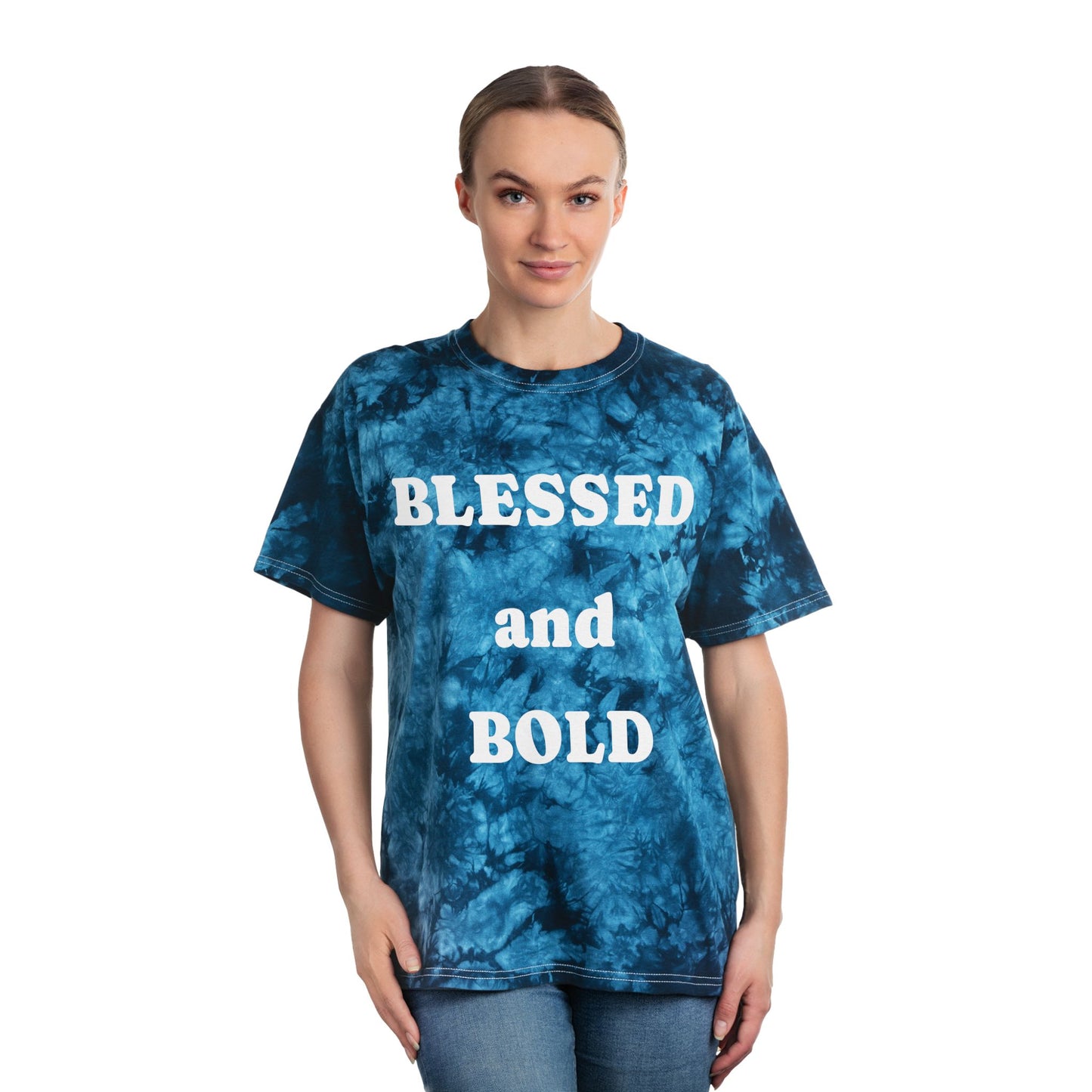 Blessed and Bold Tie-Dye Tee