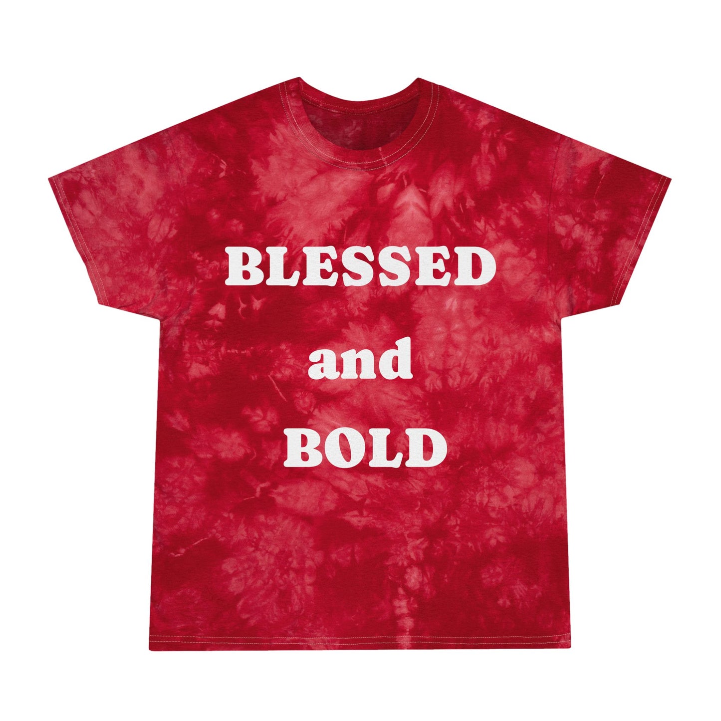 Blessed and Bold Tie-Dye Tee