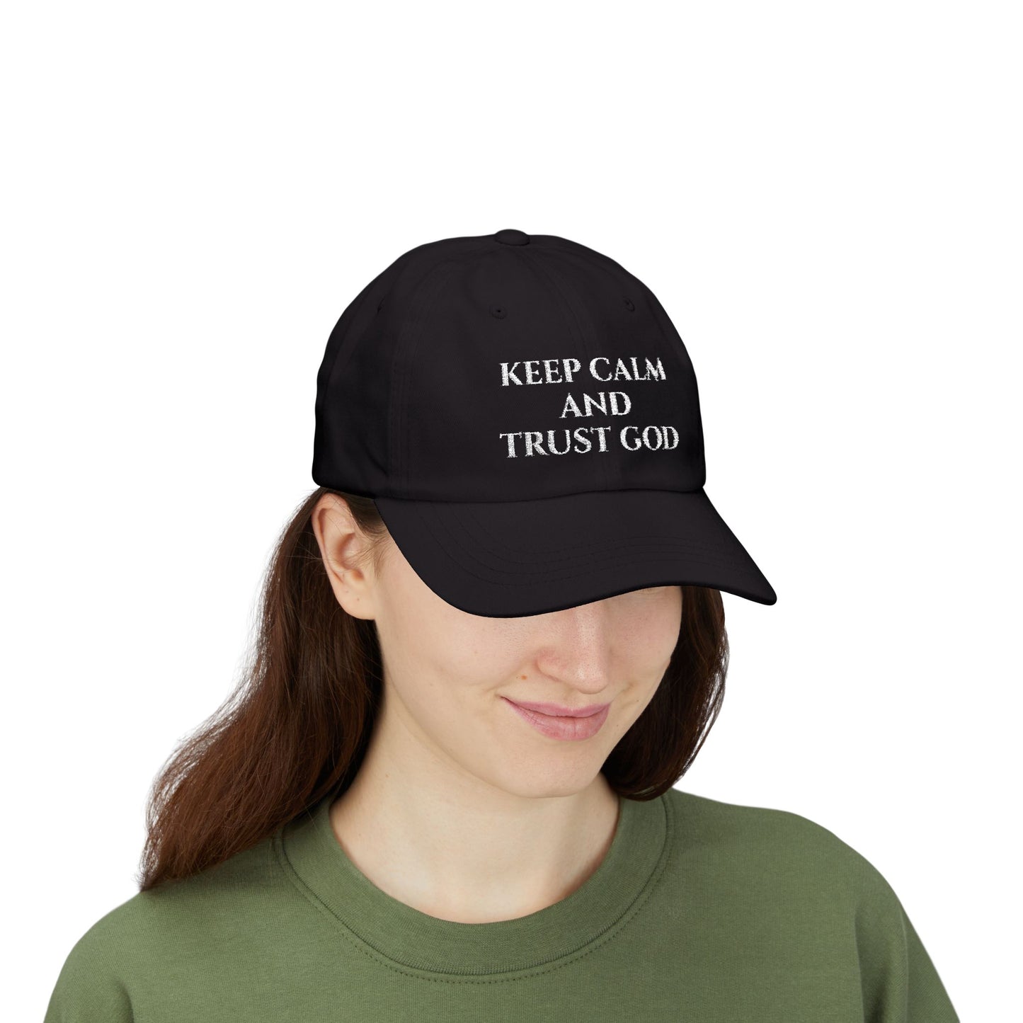 Trust God Dad Cap