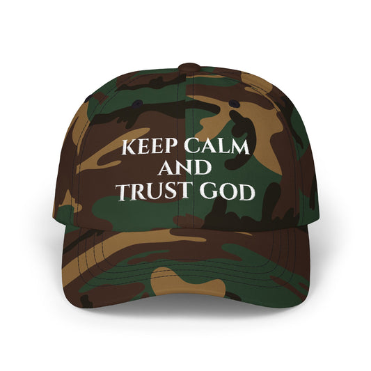 Trust God Dad Cap