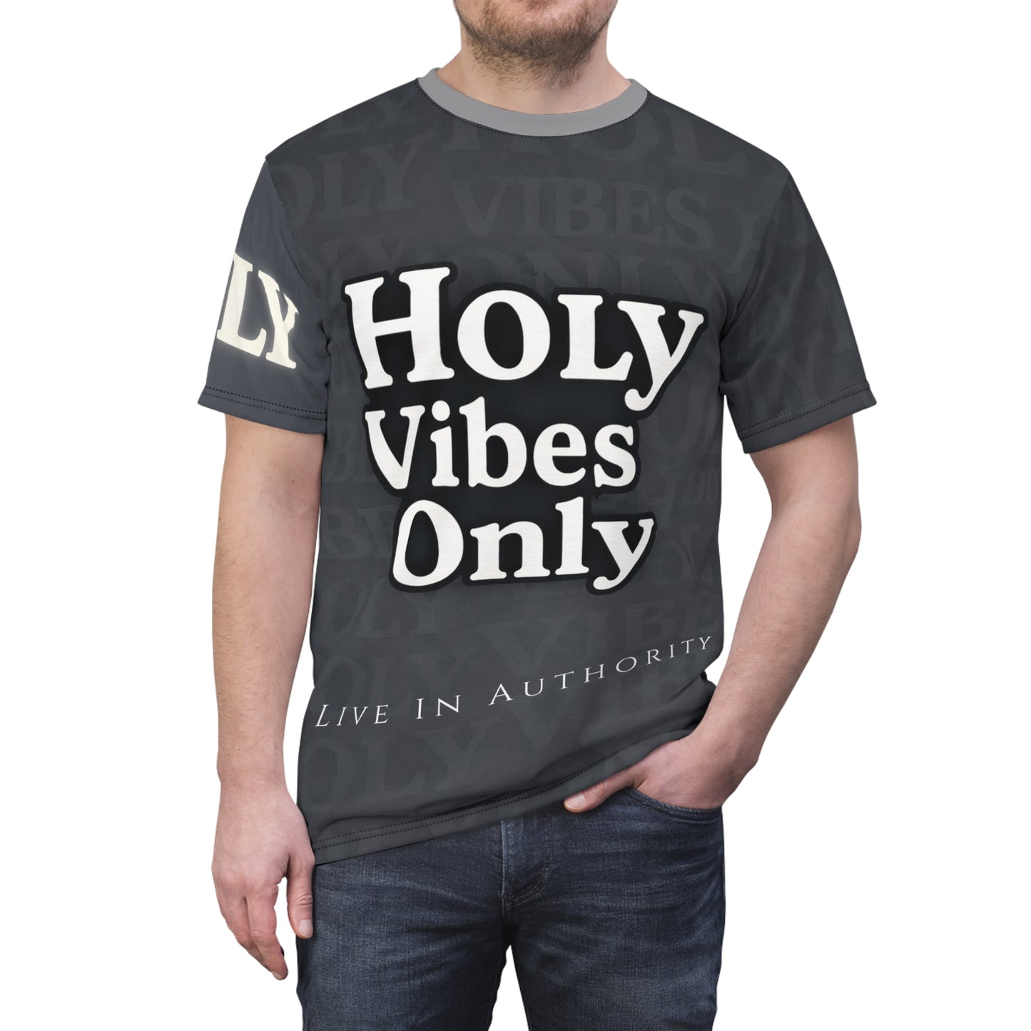 Holy Vibes Only Bold Tee