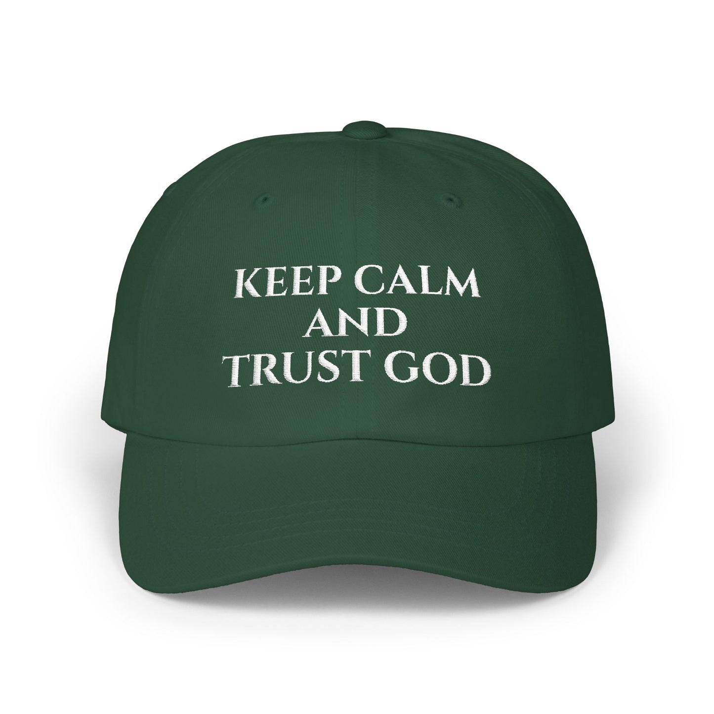 Trust God Dad Cap