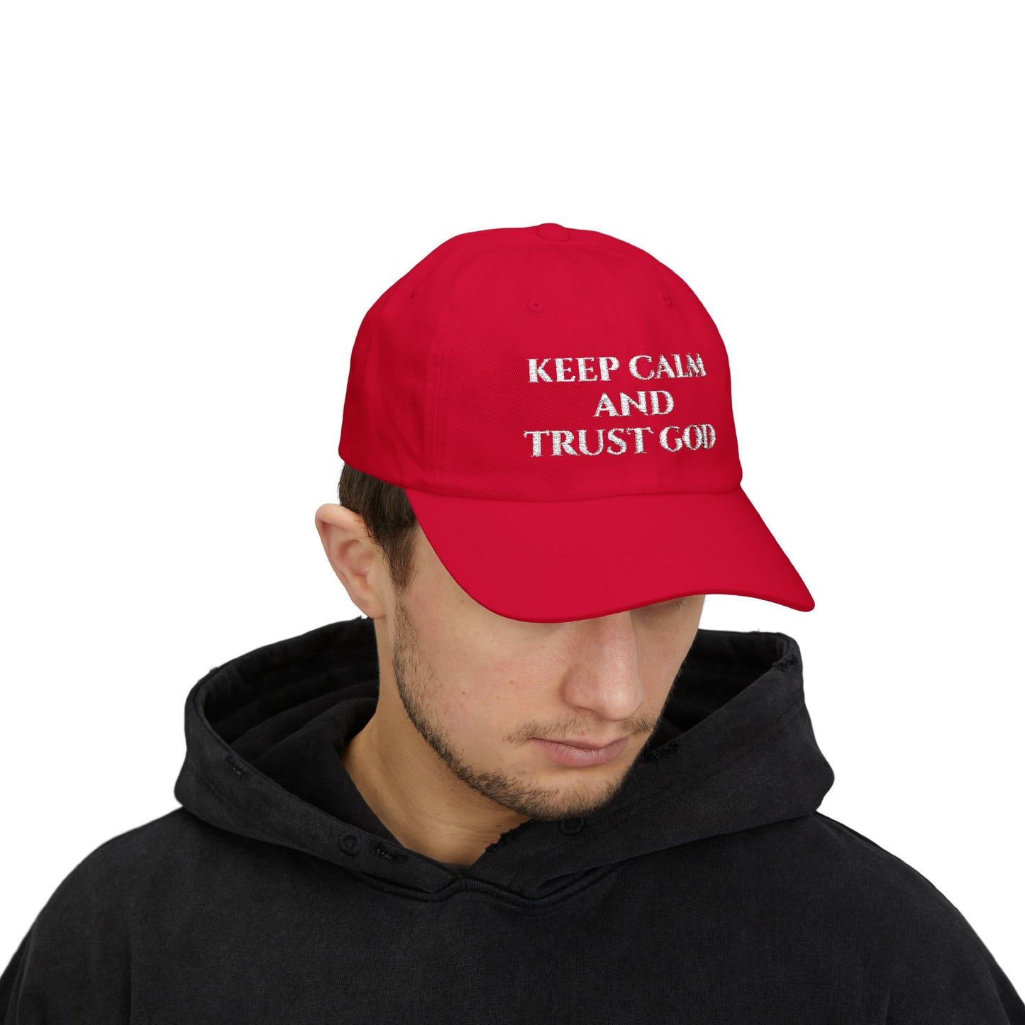Trust God Dad Cap